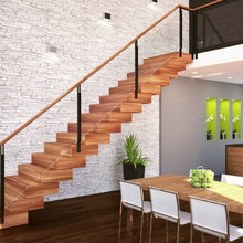 Custom contemporary staircase