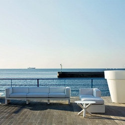 Hour Sofa by Serralunga - Outdoor Sofas
