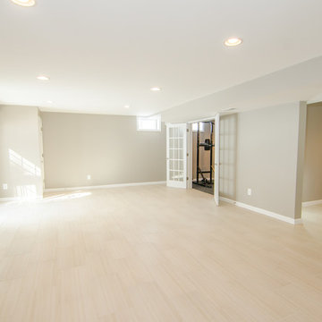 Astounding Completed Basement