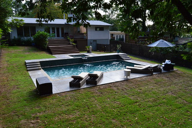 Custom Concrete Swimming Pool