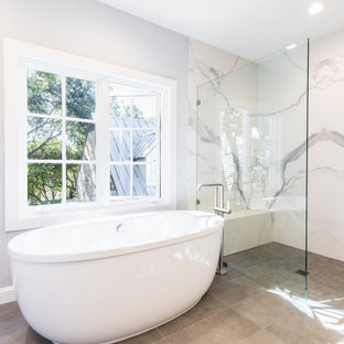 Weiße Badezimmer mit WC-Raum Ideen, Design & Bilder - Oktober 2020