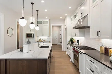 Example of a kitchen design in Other