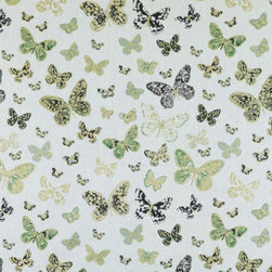 AQUILA OLIVE/GOLD - Upholstery Fabric