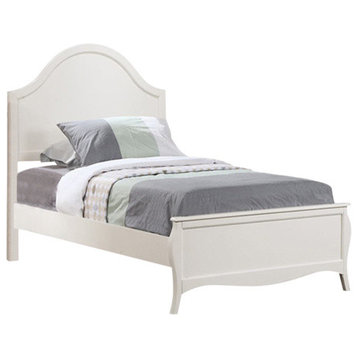 Emma Mason Signature Candy Twin Youth Panel Bed in White