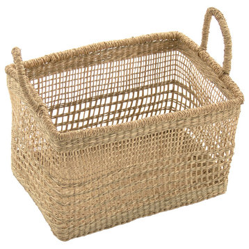 Woven Basket, 14.5x9.25"