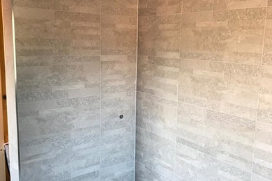 Inspiration for a large modern bathroom in West Midlands.