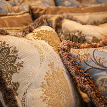 bedrooms blue gold red