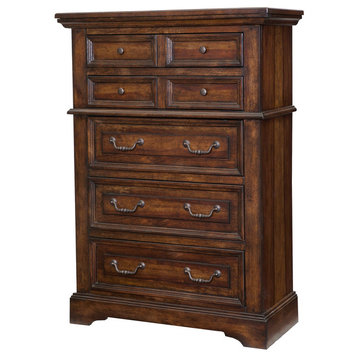 American Woodcrafters Stonebrook Chest, Tobacco 7800-150