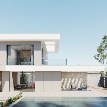 Casa entre 2 patios