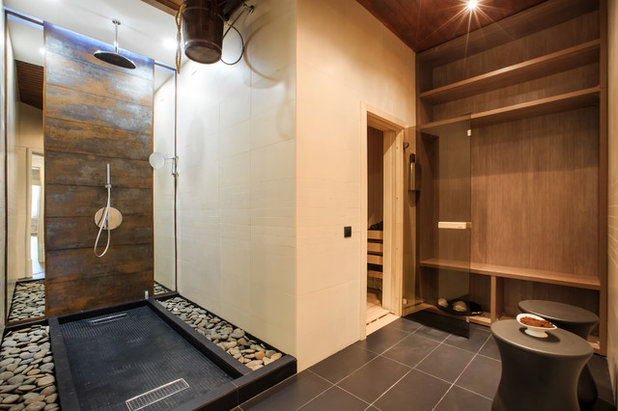 Современный Ванная комната by Дизайнер интерьера №1