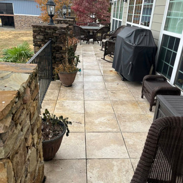Waterproof deck over garage