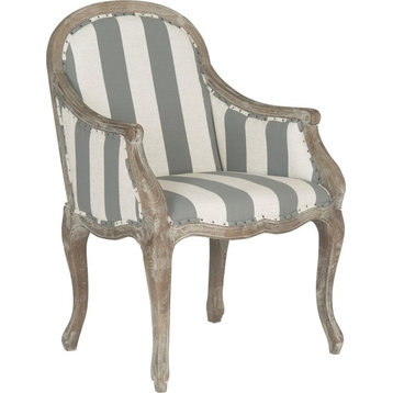 Esther Arm Chair - Grey, White
