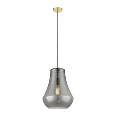 Fairfield 1-LT 11.75" Mini Pendant 491-1P-SG-G573-12, Satin Gold