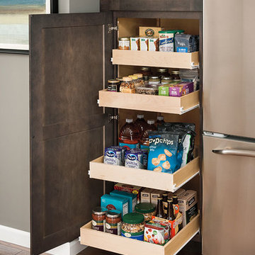 Aristokraft Cabinetry: Utility Cabinet with Roll Trays