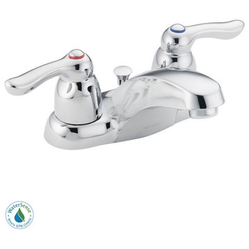 Moen 64925 Double Handle Centerset Bathroom Faucet - Chrome