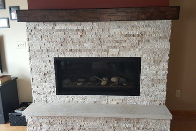 Updating an old fireplace