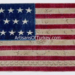Patchwork style Up-cycled Handmade Rugs - Products