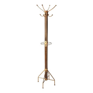 Transitional Logan Square Coat Rack - Transitional - Coatracks And ...