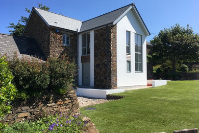 Photo of a house exterior in Cornwall.