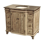 38" Reclaimed Pine Single Bath Vanity