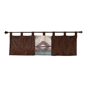 Adirondack Cabin Rustic Curtain Drape Valance Southwestern