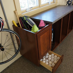 Garage Sporting Goods Cabinetry - Garage And Tool Storage