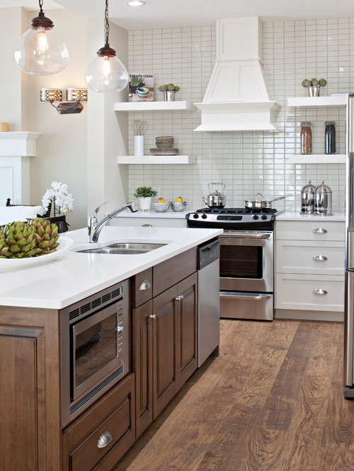 Microwave In Island Design Ideas & Remodel Pictures | Houzz