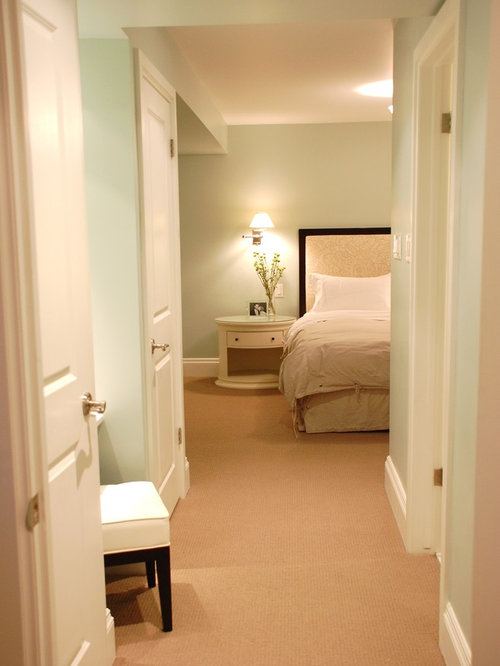 Basement Guest Bedroom Ideas : Basement Bright Bedroom Guest