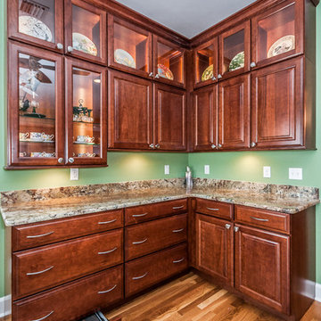 Newly Opened Up Kitchen