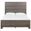 Modus Hearst California King Solid Wood Panel Bed in Sahara Tan
