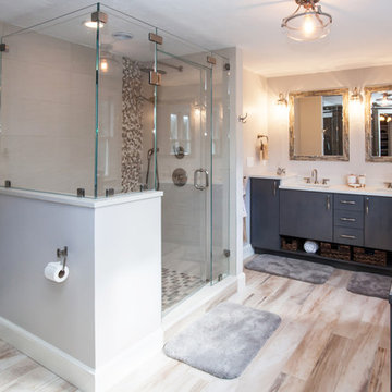 Cool Contemporary Bath - Norwell, MA