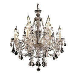 Elegant Lighting - Elegant Lighting 7831D28C/EC Chandelier Alexandria - Chandeliers