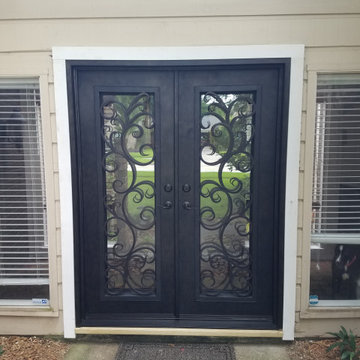 Wrought Iron Front Doors