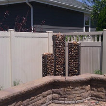 gabion water feature