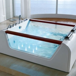 FontanaShowers Surf Hydromassage Bathtub - Bathtubs