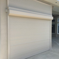 Motorized Rolling Hurricane Shutters- Mulheron Home - Products