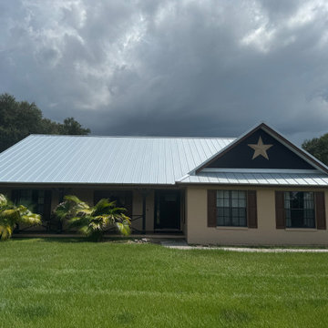 Reroof Metal Standing Seam