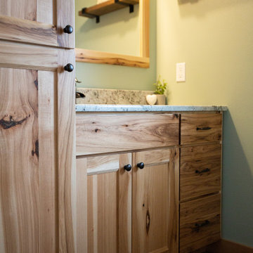 Rustic Hickory Kitchen Cabinets