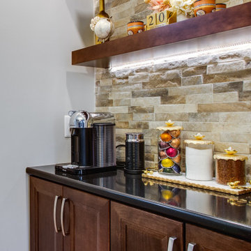 Transitional Kitchen & Bar Design Germantown, MD