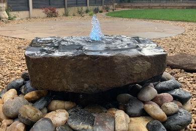 Babbling Water Feature Installation