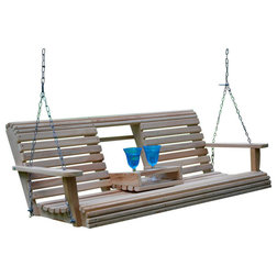Transitional Porch Swings by Louisiana Cypress Swings & Things Inc.