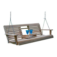 50 Most Por Porch Swings For 2018 Houzz 1st Avenue Fairfax Collapsible Cup Holder Swing Deep Ocean Blue Porch Swings