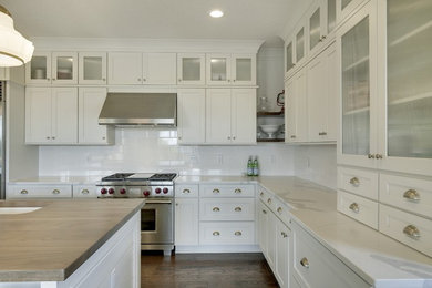 Example of a kitchen design in Minneapolis