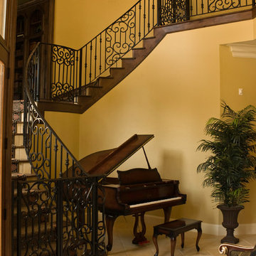 Custom Iron Staircase & Railing