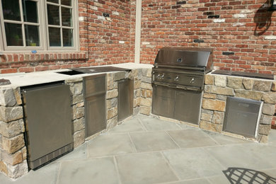 Elegant patio photo in New York