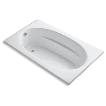 Kohler Windward 72" X 42" Drop-In Bath, White