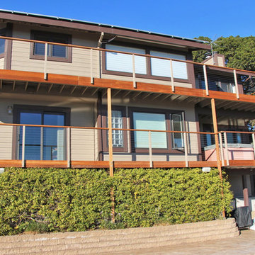Novato, CA: Clay Aluminum Posts & Top Rail Support w/ Cable & Fittings