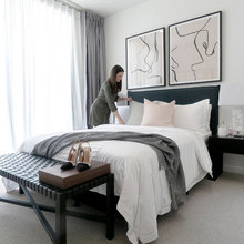 Black Bedside