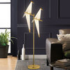 Gersau | Artistic Gold Modern Parrot-Shaped Floor Lamp