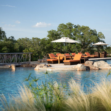 Resort Style Pool in Fredericksburg, TX